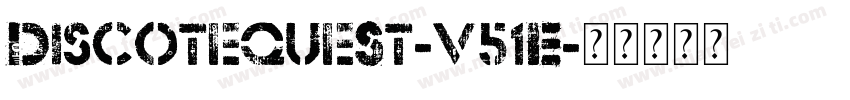 DiscotequeSt-v51E字体转换