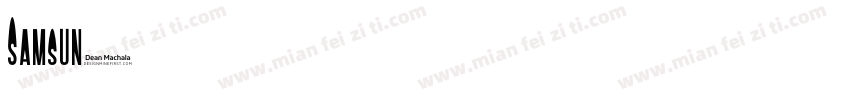Samsun字体转换