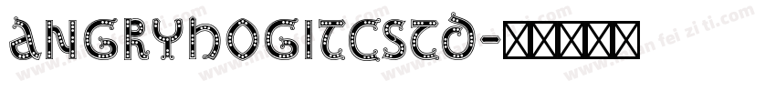AngryhogITCStd字体转换