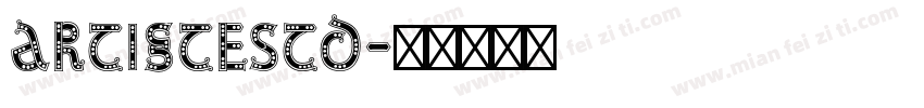 ArtisteStd字体转换