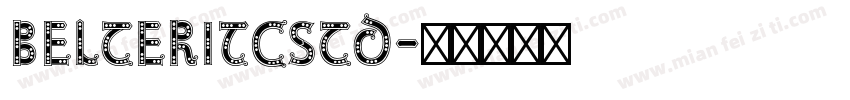 BelterITCStd字体转换