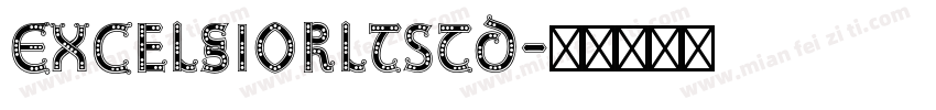 ExcelsiorLTStd字体转换