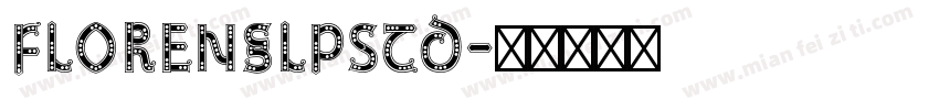 FlorensLPStd字体转换