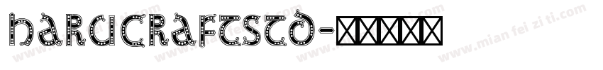 HarucraftStd字体转换