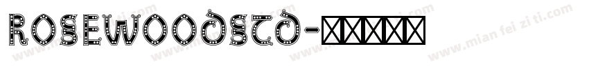 Rosewoodstd字体转换