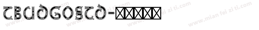 tbudgostd字体转换