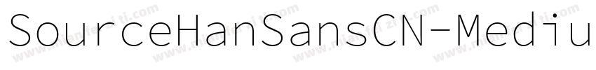 SourceHanSansCN-Medium-GBpc-EUC-H字体转换