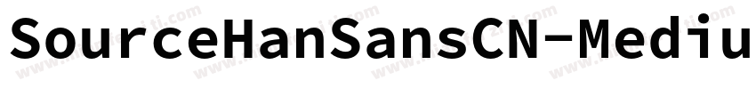 SourceHanSansCN-Medium-GBpc-EUC-H字体转换
