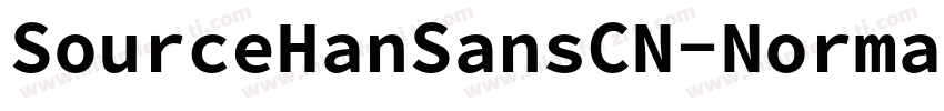SourceHanSansCN-Normal-GBpc-EUC-H字体转换