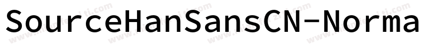 SourceHanSansCN-Normal-GBpc-EUC-H字体转换