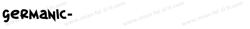germanic字体转换