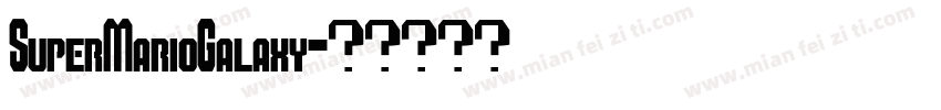 SuperMarioGalaxy字体转换