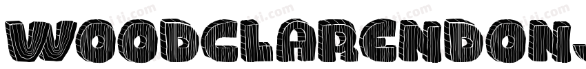 WoodClarendonJNL字体转换