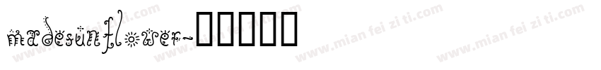 MADESunflower字体转换