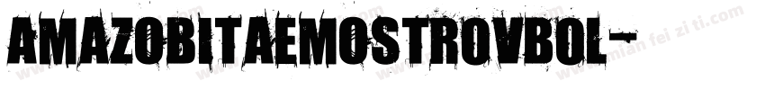 AmazObitaemOstrovBol字体转换