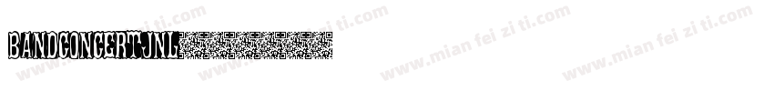 BandConcertJNL字体转换