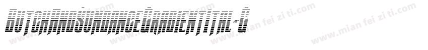 ButchAndSundanceGradientItal-G98A字体转换