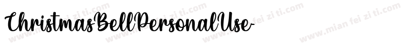 ChristmasBellPersonalUse字体转换