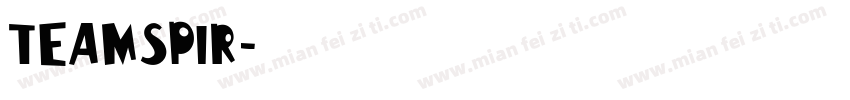 TEAMSPIR字体转换