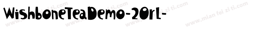 WishboneTeaDemo-2OrL字体转换