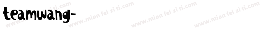 teamwang字体转换