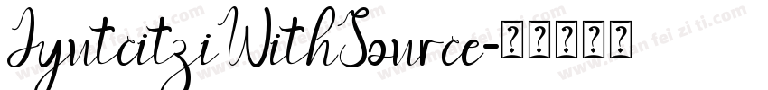 JyutcitziWithSource字体转换