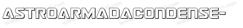 AstroArmadaCondense字体转换