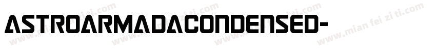 AstroArmadaCondensed字体转换