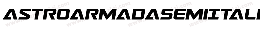 AstroArmadaSemiItali字体转换