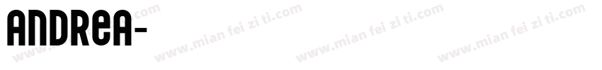 andrea字体转换