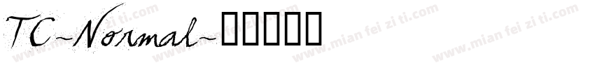TC-Normal字体转换