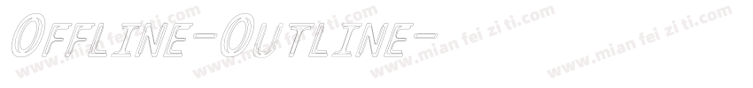 Offline-Outline字体转换