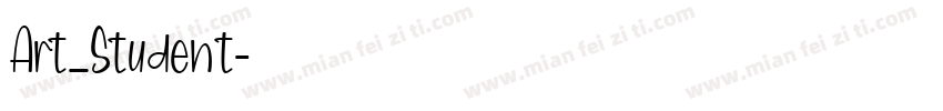 Art_Student字体转换