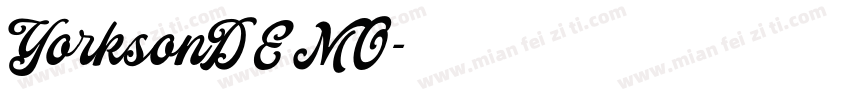 YorksonDEMO字体转换