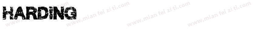 harding字体转换