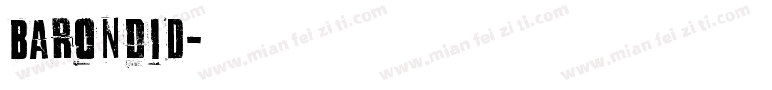 BaronDid字体转换