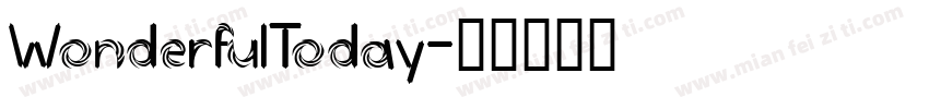 WonderfulToday字体转换