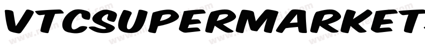 VTCSuperMarketSaleL字体转换