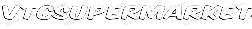 VTCSuperMarketSaleL字体转换