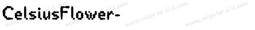 CelsiusFlower字体转换
