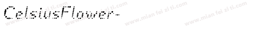 CelsiusFlower字体转换