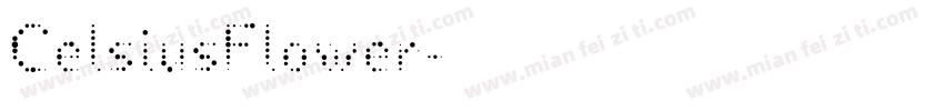 CelsiusFlower字体转换