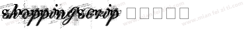 shoppingscrip字体转换