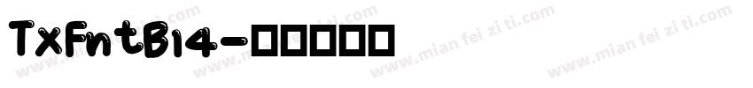 TxFntB14字体转换