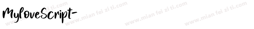 MyloveScript字体转换