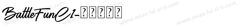BattleFunC1字体转换