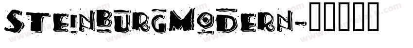 SteinburgModern字体转换