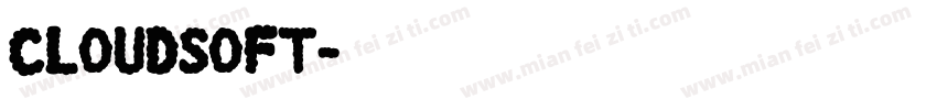 CloudSoft字体转换