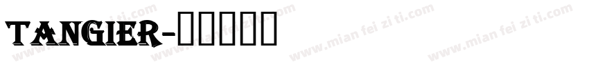 tangier字体转换