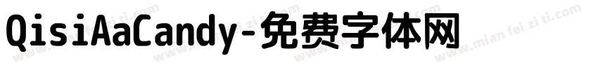 QisiAaCandy字体转换
